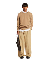 Beige Wool Four Stitch Sweater - MAISON MARGIELA | PLP | Antonia