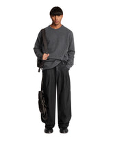 Gray Wool Four Stitch Sweater - MAISON MARGIELA MEN | PLP | Antonia