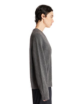 Gray V-Neck Pullover | PDP | Antonia