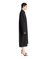 Black Peached Cotton Coat | PDP | Antonia