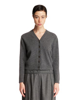 Cardigan Con Scollo A V Grigio - MAISON MARGIELA DONNA | PLP | Antonia