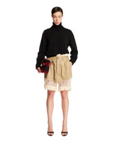 Beige Mini Skirt Shorts | PDP | Antonia