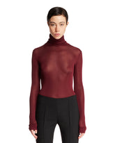 Body A Collo Alto Rosso - MAISON MARGIELA DONNA | PLP | Antonia