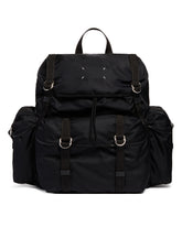 Black High Tech XL Backpack | PDP | Antonia