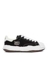 Black Blakey Original Sole Canvas Sneakers - maison mihara men | PLP | Antonia