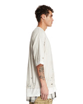 White Three-Layer T-Shirt | PDP | Antonia