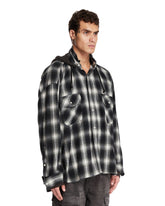 Checked Shirt with Hood | PDP | Antonia