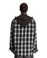 Checked Shirt with Hood | PDP | Antonia