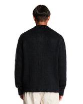 Black Mohair Cardigan | PDP | Antonia