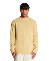 Yellow Chest Pocket Sweater | PDP | Antonia