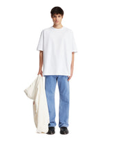 White Cotton T-Shirt With Logo - Men's t-shirts | PLP | dAgency