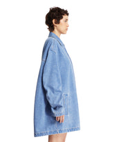 Blue Organic Denim Jacket | PDP | dAgency