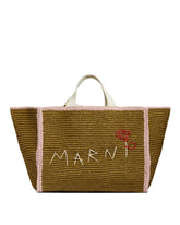 Green Sillo Shopping Bag - MARNI | PLP | Antonia