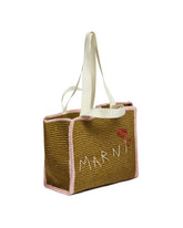 Green Sillo Shopping Bag - MARNI | PLP | Antonia