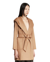 Camel Colour Robe Coat | PDP | Antonia