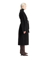 Black 101801 Icon Coat | PDP | Antonia