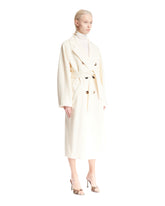 White 101801 Icon Coat | PDP | Antonia