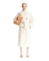 White 101801 Icon Coat | PDP | Antonia