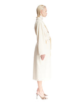 White 101801 Icon Coat | PDP | Antonia