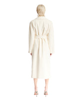 White 101801 Icon Coat | PDP | Antonia