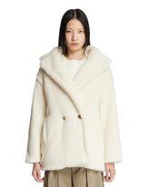 Teddy Bear Icon Coat Corto Bianco - DONNA | PLP | Antonia