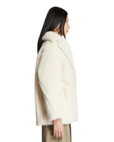 Teddy Bear Icon Coat Corto Bianco | PDP | Antonia