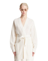 White Wool And Cashmere Cardigan | PDP | dAgency