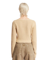 Maglione Beige Cropped | PDP | Antonia