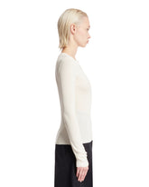 Maglia Bianca In Cashmere | PDP | Antonia