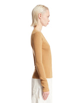 Maglia Beige In Cashmere | PDP | Antonia