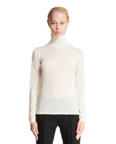 White Wool Turtleneck Sweater - new arrivals women's clothing | PLP | dAgency