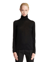 Black Wool Turtleneck Sweater - Women's clothing | PLP | dAgency