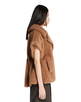 Brown Teddy Short Cape | PDP | Antonia