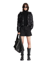 Piumino Nero Corto Bayard - MONCLER DONNA | PLP | Antonia