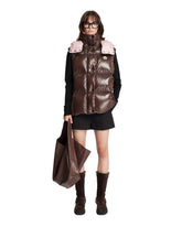 Gilet Marrone Luzule - MONCLER DONNA | PLP | Antonia