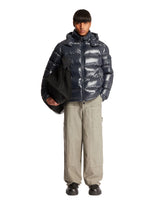 Blue Maya Short Down Jacket - Men's clothing | PLP | dAgency