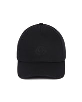 Black Cotton Logo Cap | PDP | Antonia