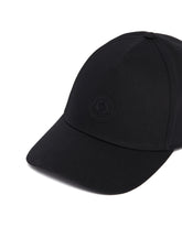 Black Cotton Logo Cap | PDP | Antonia