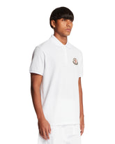 White Logoed Polo T-Shirt | PDP | Antonia