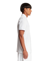 White Logoed Polo T-Shirt | PDP | Antonia