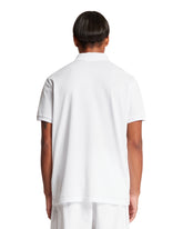 White Logoed Polo T-Shirt | PDP | Antonia