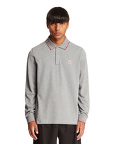 Gray Cotton Polo Shirt - Men's clothing | PLP | dAgency