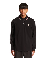 Black Cotton Polo Shirt - Men's clothing | PLP | dAgency