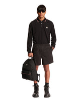 Black Cotton Polo Shirt - Men's clothing | PLP | dAgency