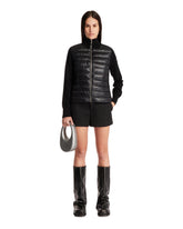 Black Padded Cardigan - MONCLER WOMEN | PLP | Antonia