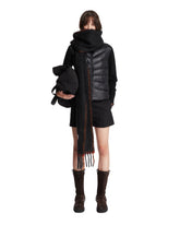 Black Padded Zip Cardigan - MONCLER WOMEN | PLP | Antonia