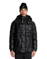 Moncler Genius x Palm Angels Black Hooded Puffer - Men's jackets | PLP | Antonia