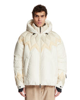 Beige Short Down Jacket | MONCLER GRENOBLE | Antonia