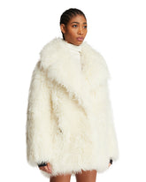 White Fur Effect Coat | PDP | Antonia