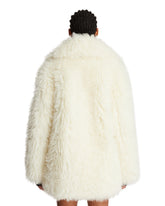 White Fur Effect Coat | PDP | Antonia